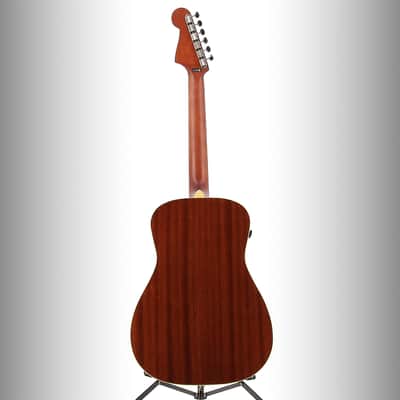 Fender Malibu Player, Walnut Fingerboard, Gold Pickguard, Sunburst (RP) image 6