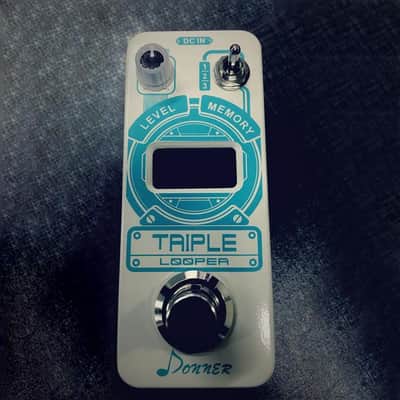Triple LOOPER Guitar Pedal Loop Station - Last Generation by Donner image 5