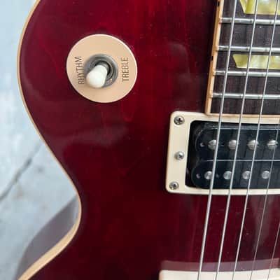 1960 Reissue 2001 Gibson Les Paul Classic - Translucent Red image 5