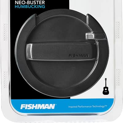 Fishman PRO-NEO-FB2 Neo-Buster Humbucker Soundhole Acoustic Pickup & Feedback Buster image 2