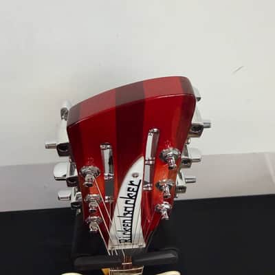 Used Rickenbacker 330/12 12-String Electric Semi-Hollow Body Electric Guitar Fireglo with Original Case 2007 USA image 3