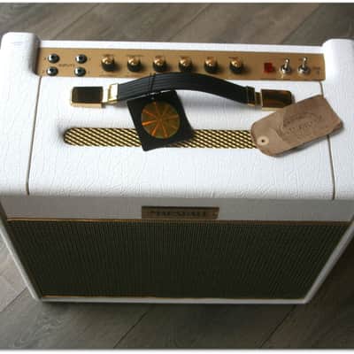 Marshall "Limited Edition SV20C Studio Vintage White Elephant Grain 20W All-Valve Plexi 1x1 image 1