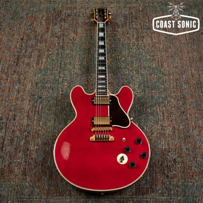1990 Gibson Lucille - Transparent Red image 2