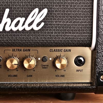 Marshall DSL1HR 2-Channel 1-Watt Guitar Amp Head 2018 - Present - Black image 5