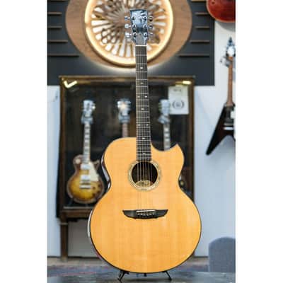 1996 Goodall Koa Jumbo Cutaway KJC natural image 2