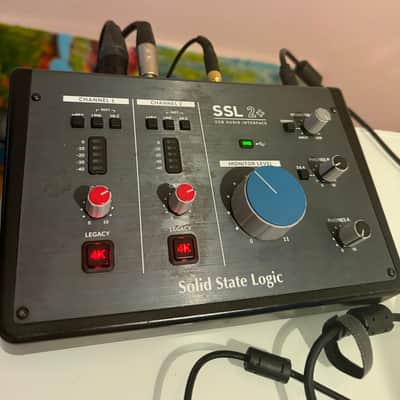 Solid State Logic SSL 2+ USB Audio Interface 2020 - Present - Black image 1