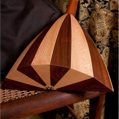 Roosebeck Balalaika Package Includes: Prima Balalaika Solid Sheesham Russian Guitar High Quality New image 3