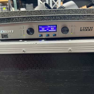 Crown I-Tech Series I-T12000HD Omnidrive HD 2-Channel Power Amplifier 2010s - Silver and Black image 2
