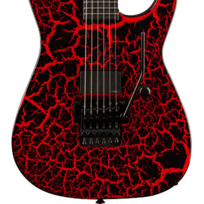 Jackson Custom Shop Jackson Custom Shop USA, Special Edition Soloist, Red and Black Crackle PRE ORDER image 1