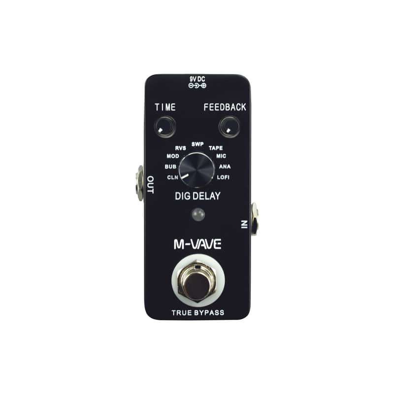 New Digital Delay Guitar Effects Pedal - 9 Types Delay Effects - True Bypass -US image 1