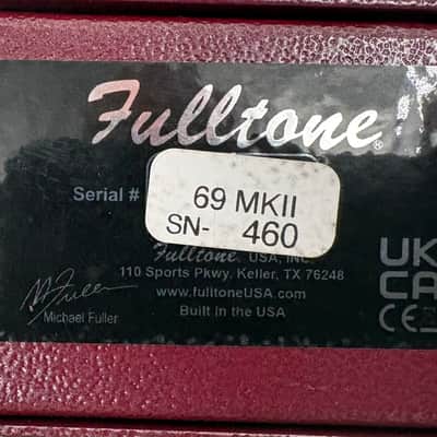 Fulltone '69 MkII 2010s - Red image 8