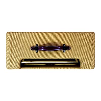 Mojotone Fender Tweed Vibrolux 1x10 Combo Guitar Amp Cabinet With Lacquered Finish image 4