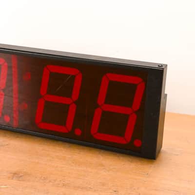 Masterclock TCD44 Time Code Display Studio Clock (NO POWER SUPPLY) CG01UXH image 2