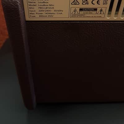 Fishman PRO-LBT-500 Loudbox Mini with Bluetooth 2-Channel 60-Watt 1x6.5" Acoustic Guitar Amp 2019 - Brown image 4