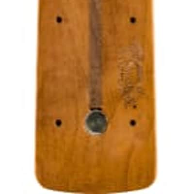 Fender Roasted Maple Jazz Bass Neck, 20 Medium Jumbo Frets, 9.5", Maple, C Shape image 6