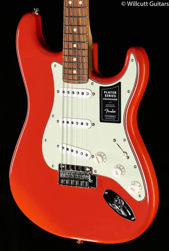 Fender LTD Player Stratocaster Pau Ferro Fiesta Red (199) image 1