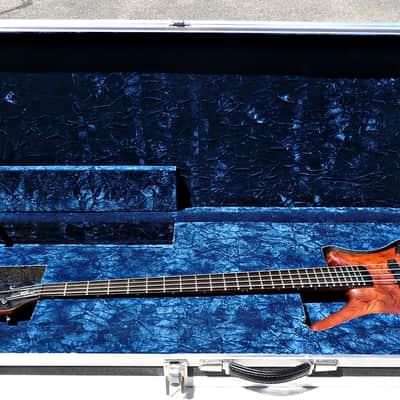 Warwick Thumb ​NT4  - 4 String Neck Thru Bass Guitar with ​Custom Ordered Calzone ATA ​Deluxe Bass Flight Case - PV Music Guitar Shop Setup and Tested - Plays / Sounds / Looks Great image 3