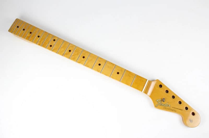 RARE 1989 Vintage Fender American Stratocaster Neck Birds Eye Maple 1980s USA image 1