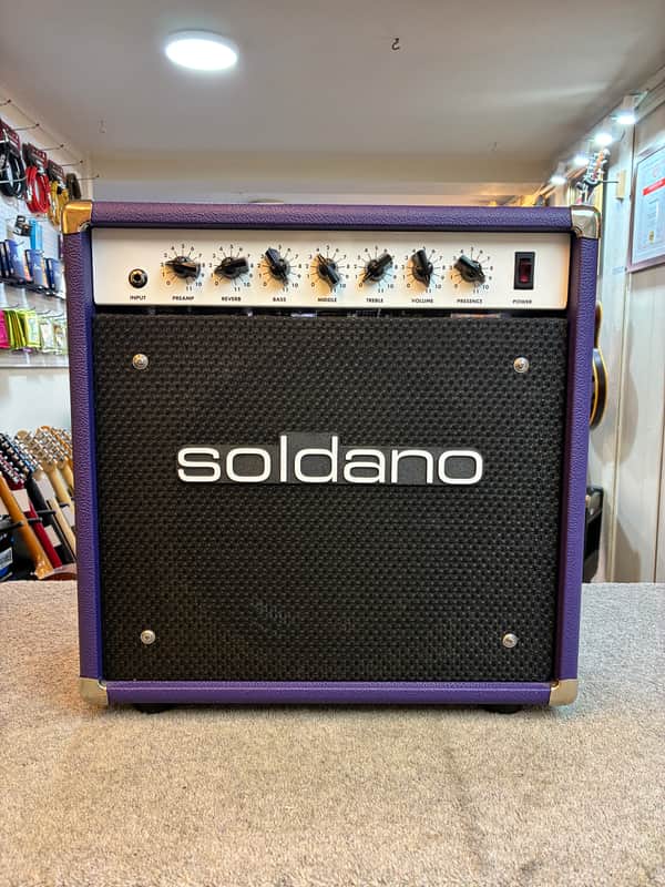 Soldano Astroverb 16 1x12" Combo Circa 2010 Purple image 1