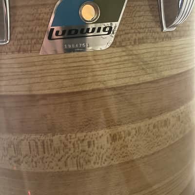 Ludwig Concert Toms 1970’s - Butcher Block image 3