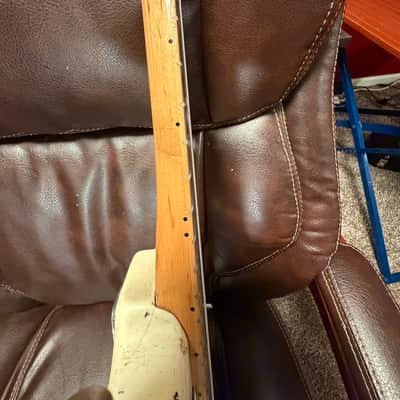 Fender Duo-Sonic 1998 - Olympic white road worn image 5