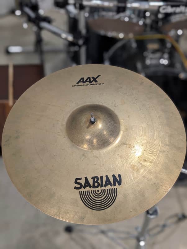 Sabian 18" AAX X-Plosion Fast Crash Cymbal 2010 - 2018 - Natural image 1