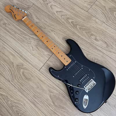 Squier Classic Vibe '70s Stratocaster HSS Left-Handed with Maple Fretboard 2019 - Present - Black image 1