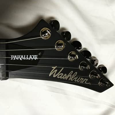 Washburn PXS10EC Parallaxe S10E electric GUITAR - Carbon | Reverb