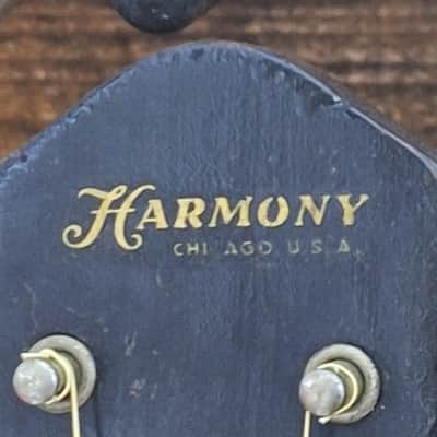1937 Harmony F-Hole Archtop W/ Mini-Snakehead Headstock (Gibson L-50) image 7