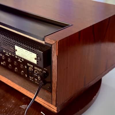🎶✨ Sansui AU-777 Vintage Integrated Amplifier (100V JDM) w/ Original Wood Case – Serviced & Cleaned✨🎶 image 15