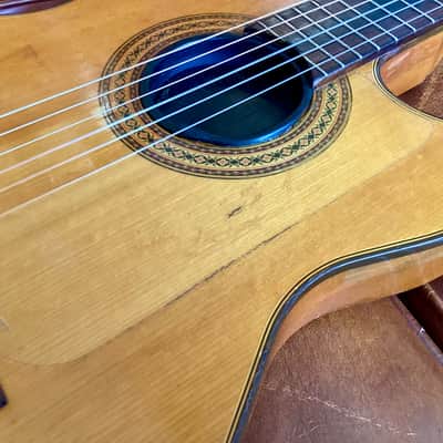 Vintage 1982 Gibson Chet Atkins Classical A/E w/Peerless Case image 8