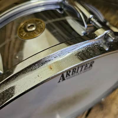 Snare Drum 14" Gretsch Vintage Chrome On Brass 1960s USED! RK66G170626 image 10
