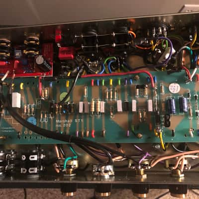 Marshall 1987 Plexi Modded Hopkins Pandora High Gain 1993 Black/Gold image 5