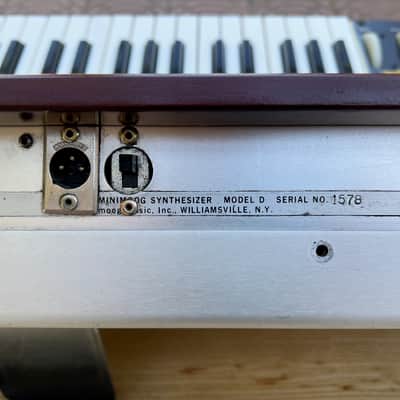 Jethro Tull's Moog Minimoog Model D (owned by David Palmer) image 16