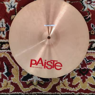 EXCELLENT - PAISTE 16" 2002 CRASH CYMBAL 1980 - Present - Traditional image 2