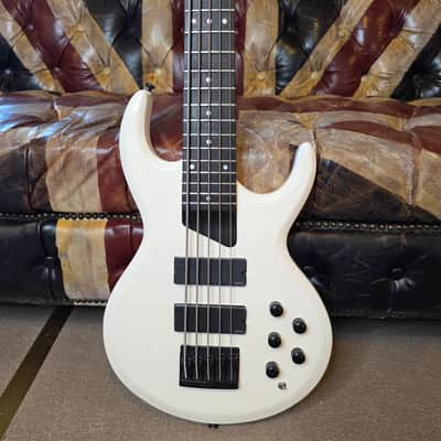 David Ellefson MEGADETH personal Masterbuilt Italian Custom Shop Boutique Luthier 5-String Jazz Bass Guitar Master Built EMG ex-Artist owned by Dave Ellefson ITALY image 8