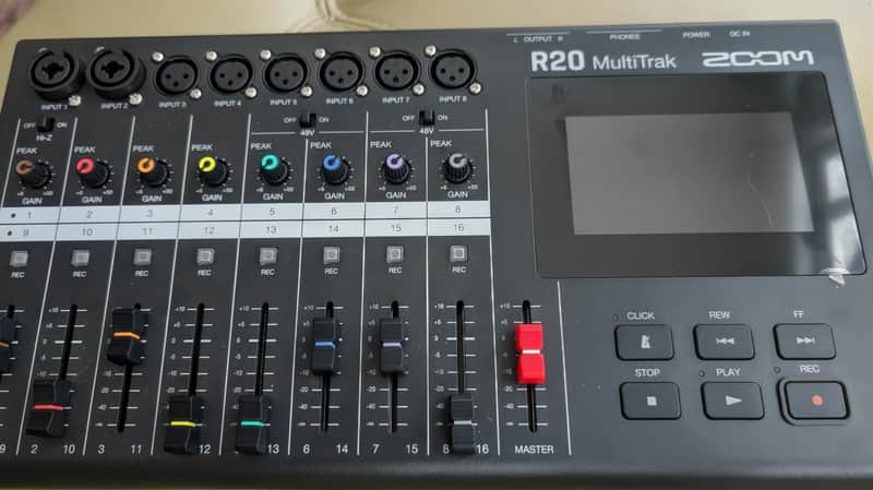 Zoom R20 Multitrack Recorder 2021 - Present - Black image 1