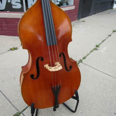 Kay Kraftsman 3/4 Upright Bass 1945 B-385 Chubby Jackson model aka Switch Master Pickup SE Michigan image 2