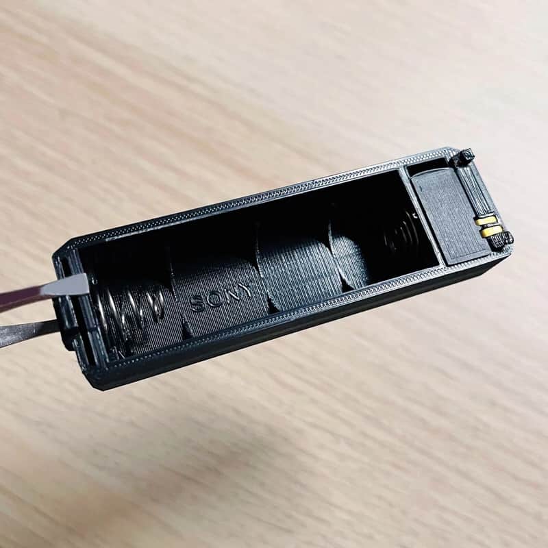 Sony Walkman AA Battery Attachment, Rare Handmade, Working ! image 1