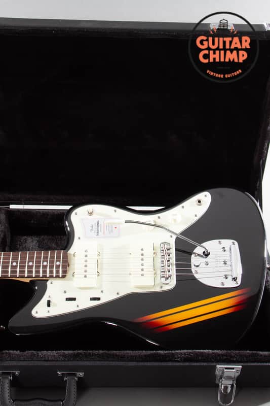 2024 Fender MIJ Japan Traditional 60s Jazzmaster Competition Black Sunburst FSR Mint w/ HSC image 1
