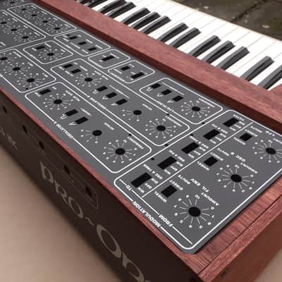 Sequential Circuits Pro One Wooden Case Meranti wood. Analog synthesizer image 8