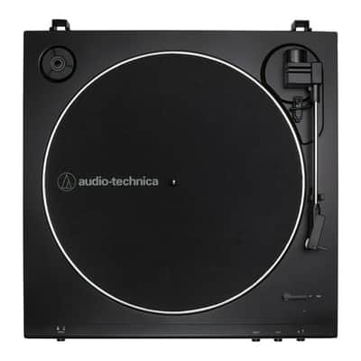Audio-Technica AT-LP60X Fully Automatic Belt-Drive Stereo Turntable (Black) image 5