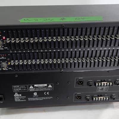 DBX Graphic Equalizer Limiter MODEL 2231 Type III™ NR (Noise Reduction) Dual Channel 30-Band Graphic Equalizer image 7