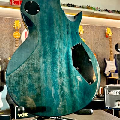 ESP LTD EC 256FM CB ZURDO / LEFTY/ GAUCHER - COBALT BLUE image 13