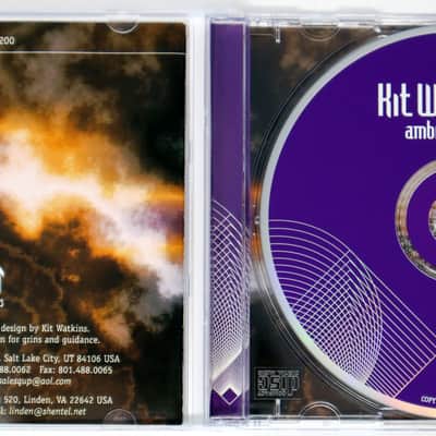 Q-Up Arts - Kit Watkins Ambient Realms Roland Format Sample Library/Sound Library/Sampling CD 1997 image 2