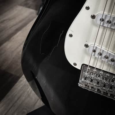 Squier Affinity 20th Anniversary Stratocaster - Black image 9