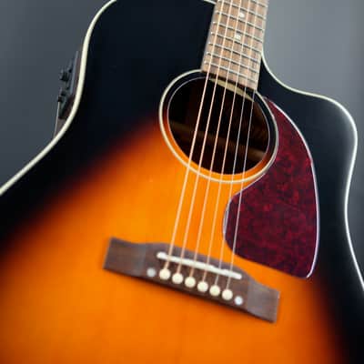 Epiphone Inspired By Gibson J-45 EC 2024 Aged Vintage Sunburst Gloss image 6
