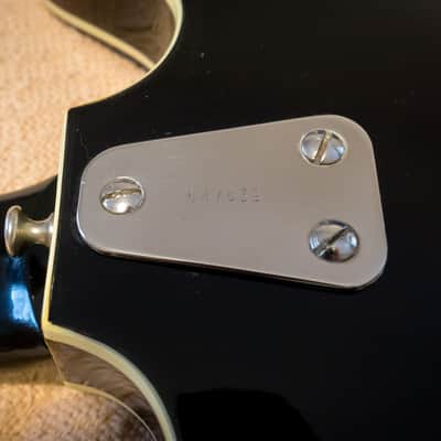 Hagstrom C-1 Concord Electric Bass  - 1966 or '67, Gloss Tobacco Sunburst - Left Handed, Lefty image 10