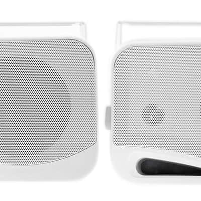 Pair Rockville HP4S 4" Outdoor/ Indoor Home Theater Speakers w/ Swivel Bracket image 3