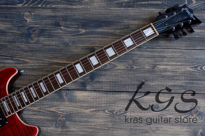 Grass Roots G-KT-48 Knight Model STR 2013 See Thru Red | Reverb